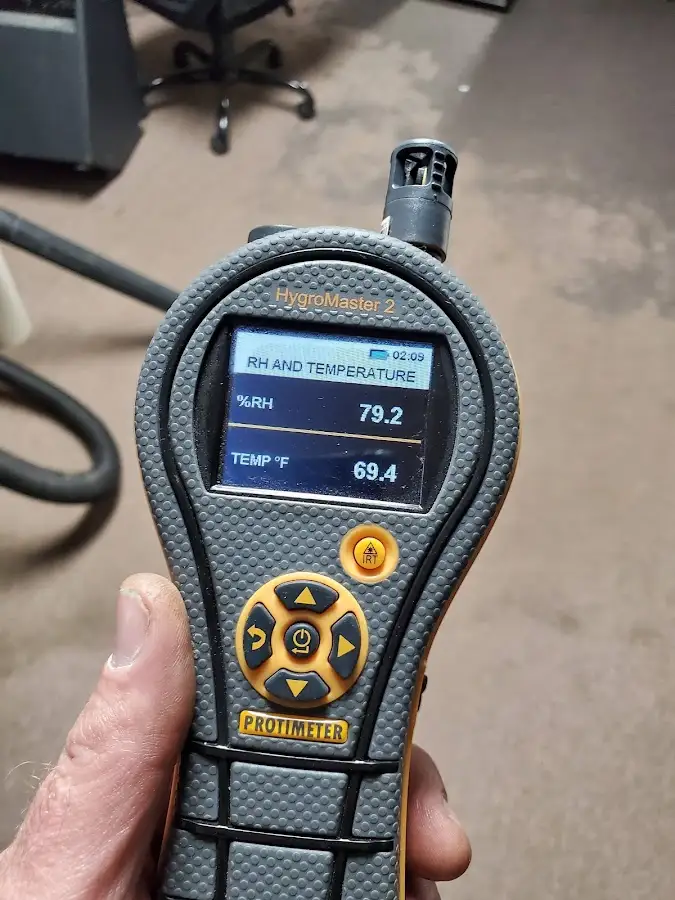 Moisture meter humidity assessment for Mold Remediation & Removal in Los Altos Hills
